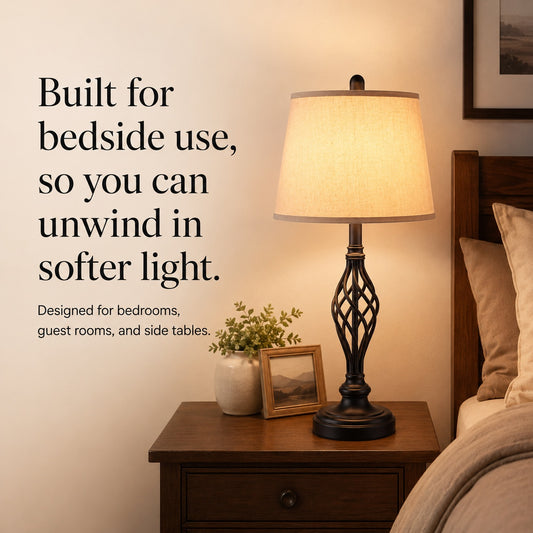 Vintage Metal Table Lamp