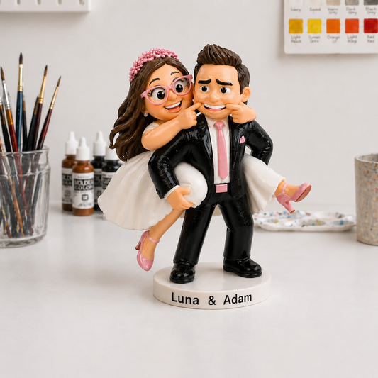 Custom 3D Figurine from Photo – Personalized Mini Me Statue
