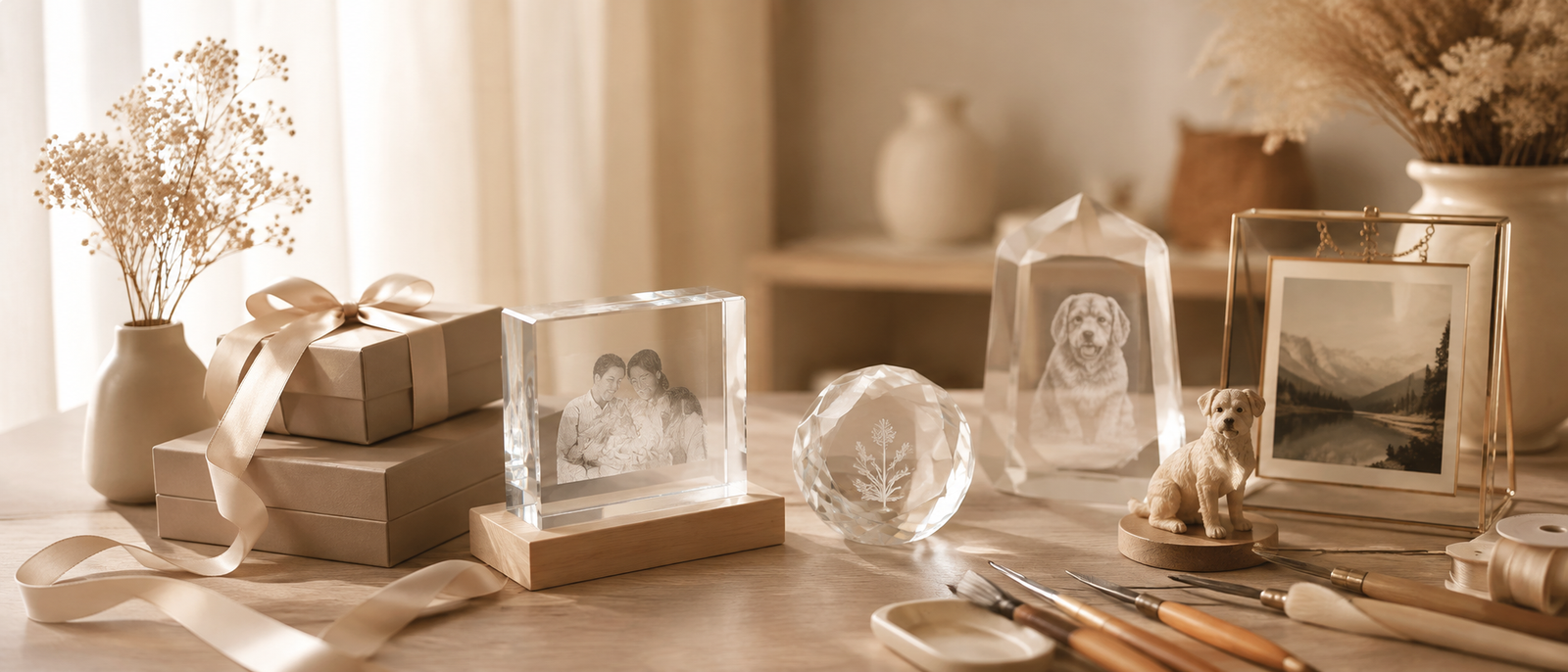 DecorCraftCo custom keepsake production process