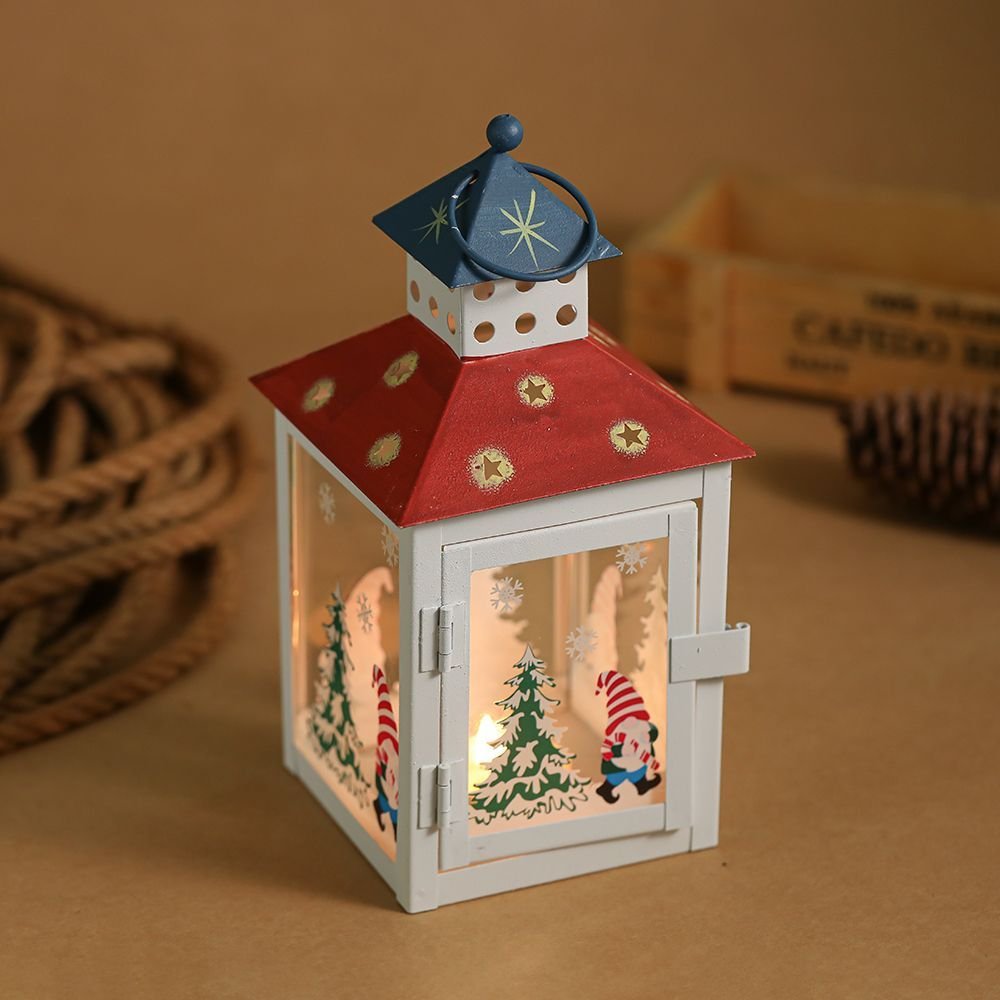 Vintage Iron Candle Lantern