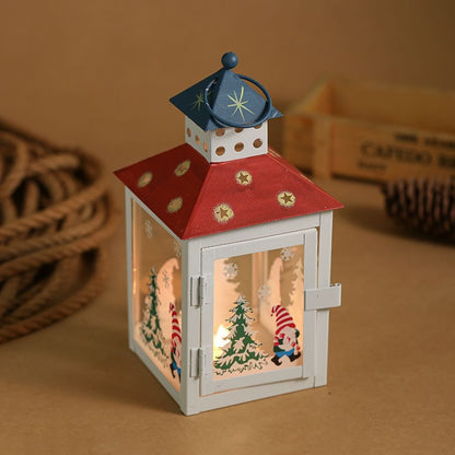 Vintage Iron Candle Lantern