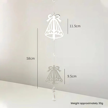 Metal Bell & Snowflake Christmas Garland