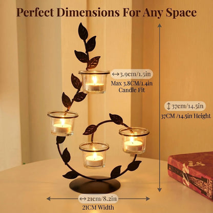Vintage Iron Candle Holder additional product view