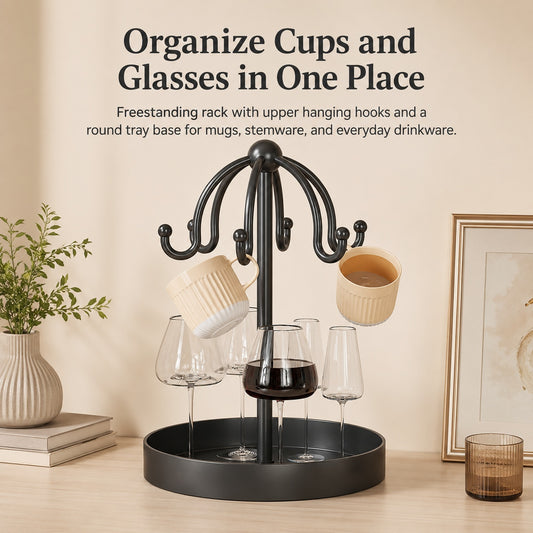 Metal Coffee Mug Holder Stand