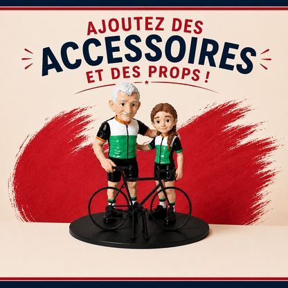 Custom 3D Figurine from Photo – Personalized Mini Me Statue