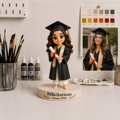 Custom 3D Figurine from Photo – Personalized Mini Me Statue