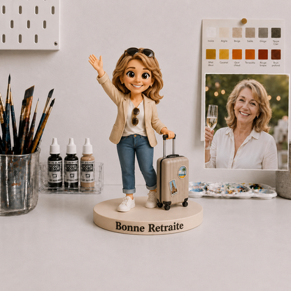 Custom 3D Figurine from Photo – Personalized Mini Me Statue