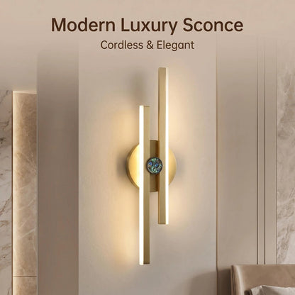 Rechargeable Metal LED Wall Sconce