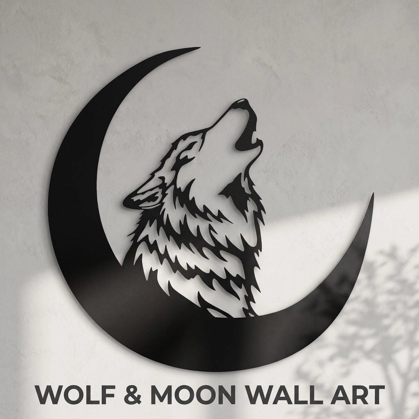 Wolf Metal Wall Art