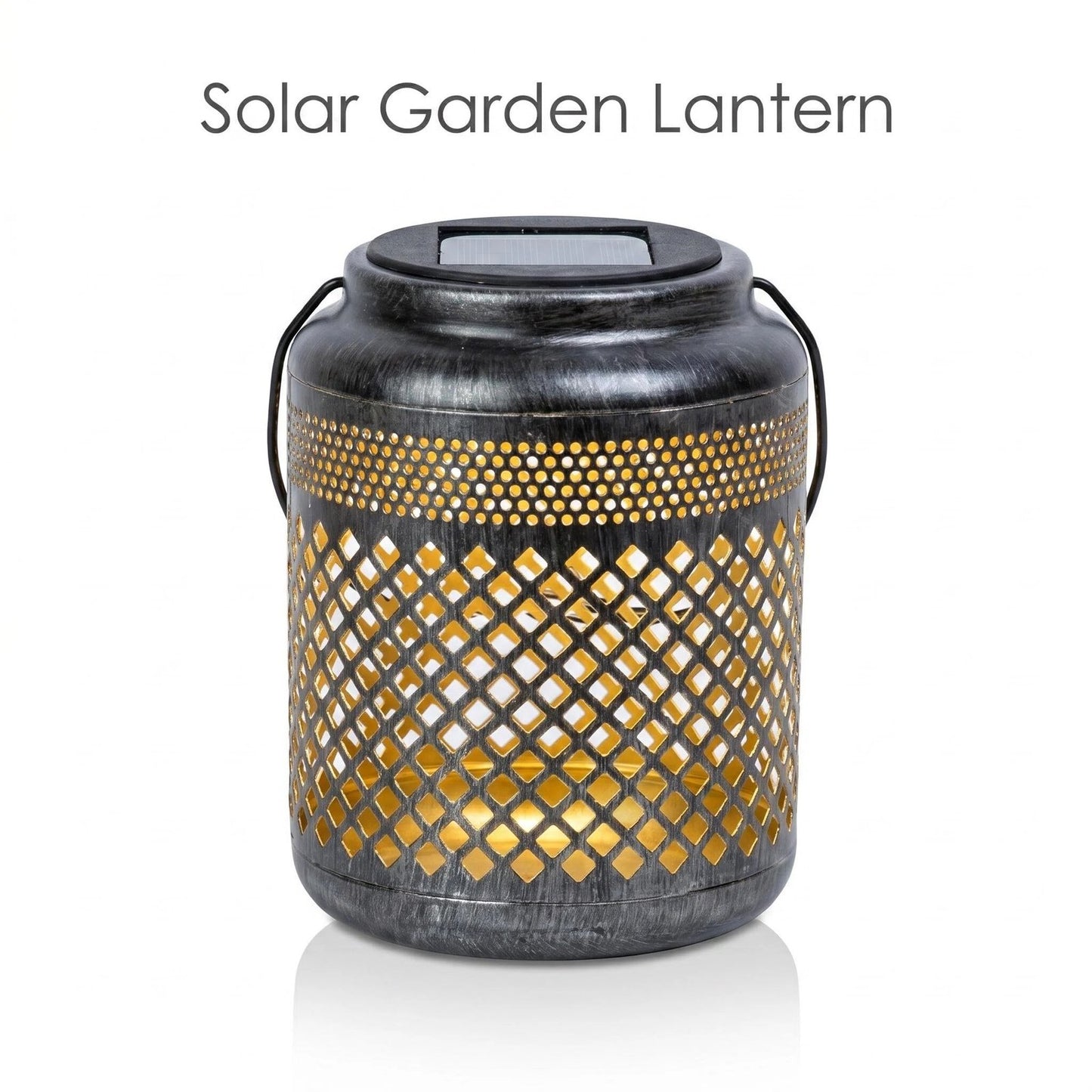 Solar Metal Garden Lantern