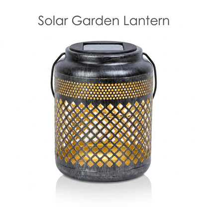 Solar Metal Garden Lantern