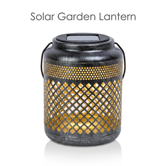 Solar Metal Garden Lantern