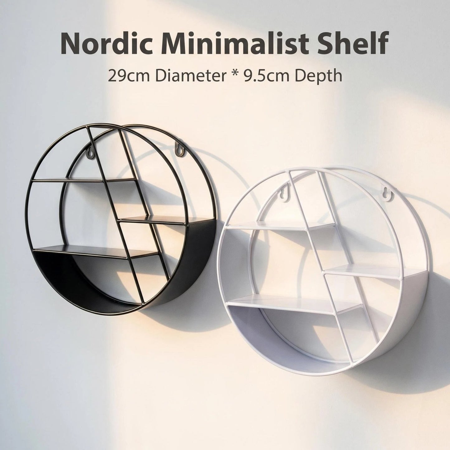 Nordic Metal Wall Shelf