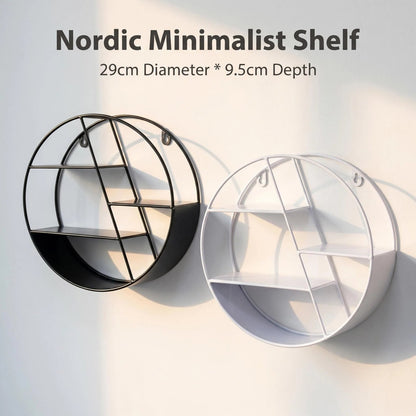 Nordic Metal Wall Shelf