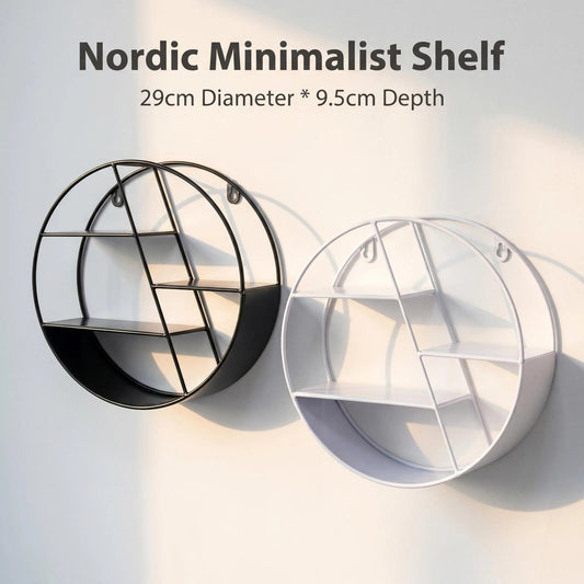 Nordic Metal Wall Shelf