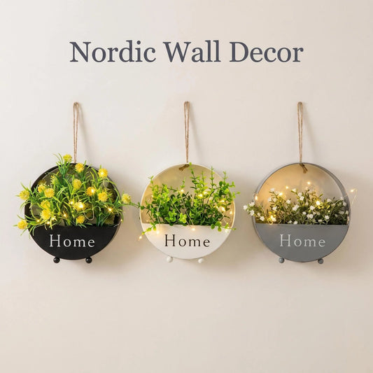 Nordic Metal Wall Planter