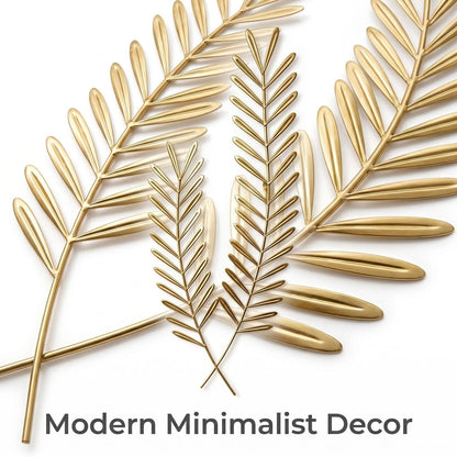 Nordic Metal Wheat Wall Decor