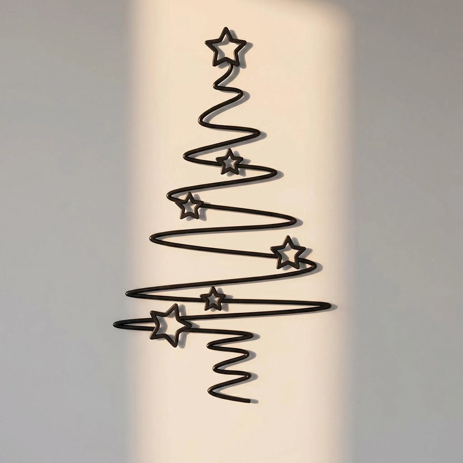 Metal Christmas Tree Wall Decor