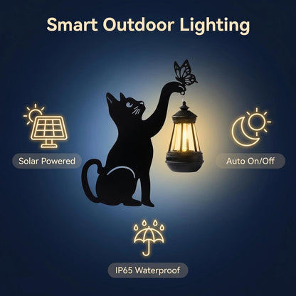 Mediterranean Solar Metal Garden Light alternate product view