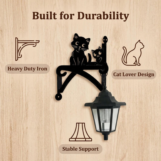 Metal Cat Hanging Planter Stand alternate product view