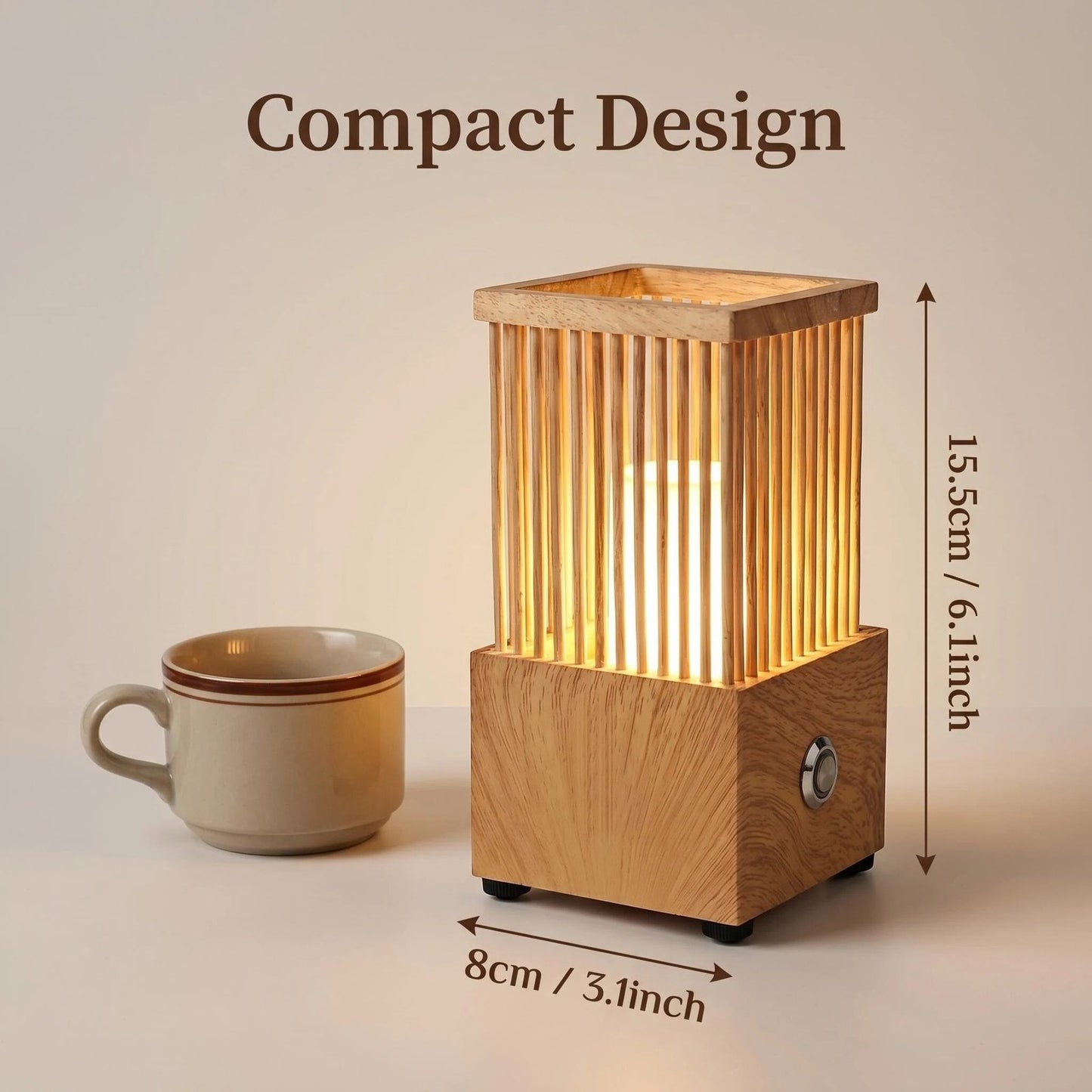 Birdcage Metal Frame Ambient Table Lamp alternate product view