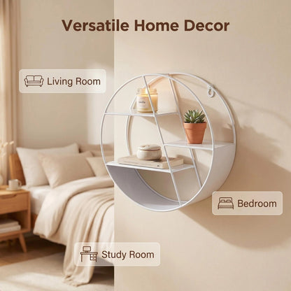 Nordic Metal Wall Shelf alternate product view