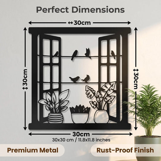 Modern 3D Metal Wall Art alternate product view