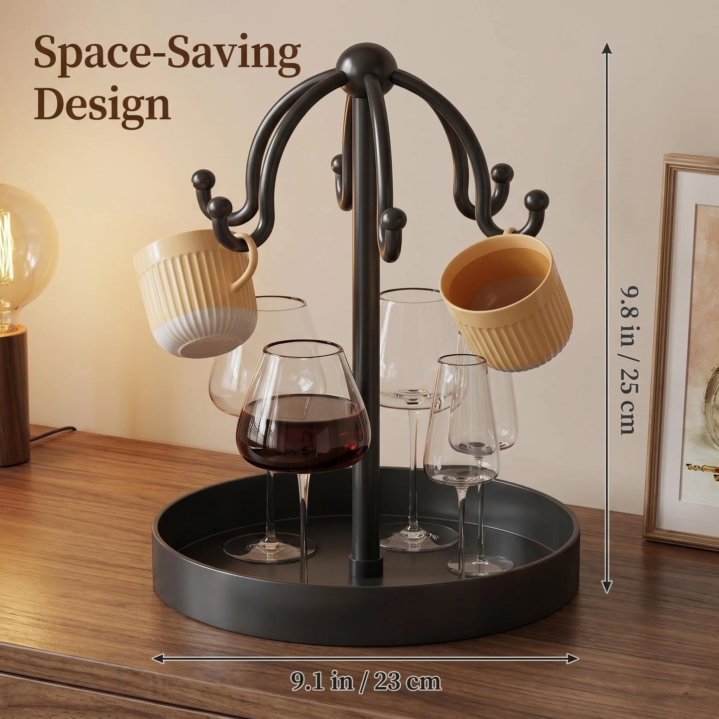 Metal Coffee Mug Holder Stand