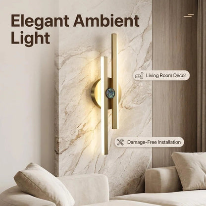 Rechargeable Metal LED Wall Sconce product detail view