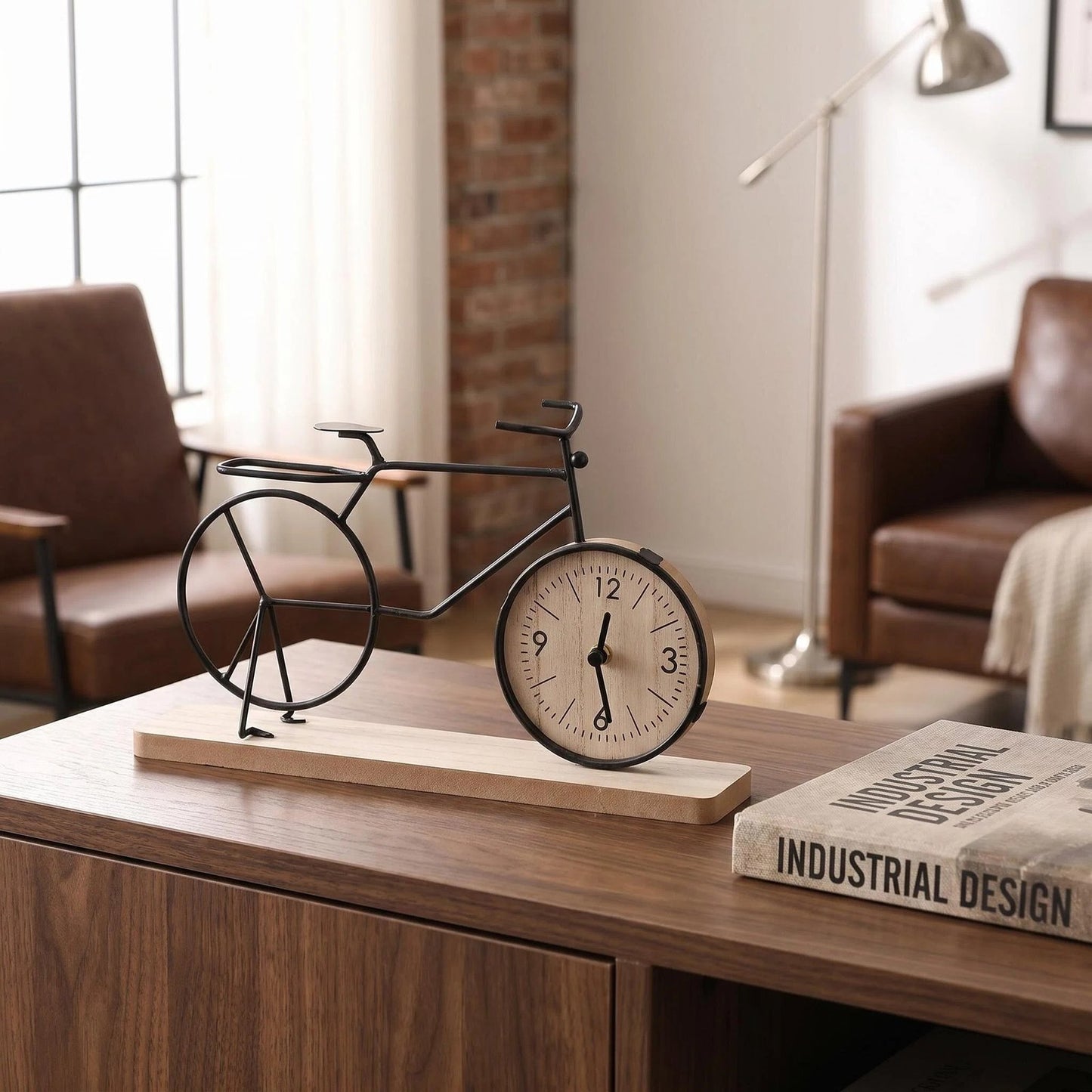 Metal Bicycle Desk Clock additional product view
