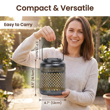 Solar Metal Garden Lantern alternate product view