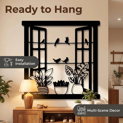 Modern 3D Metal Wall Art product detail view