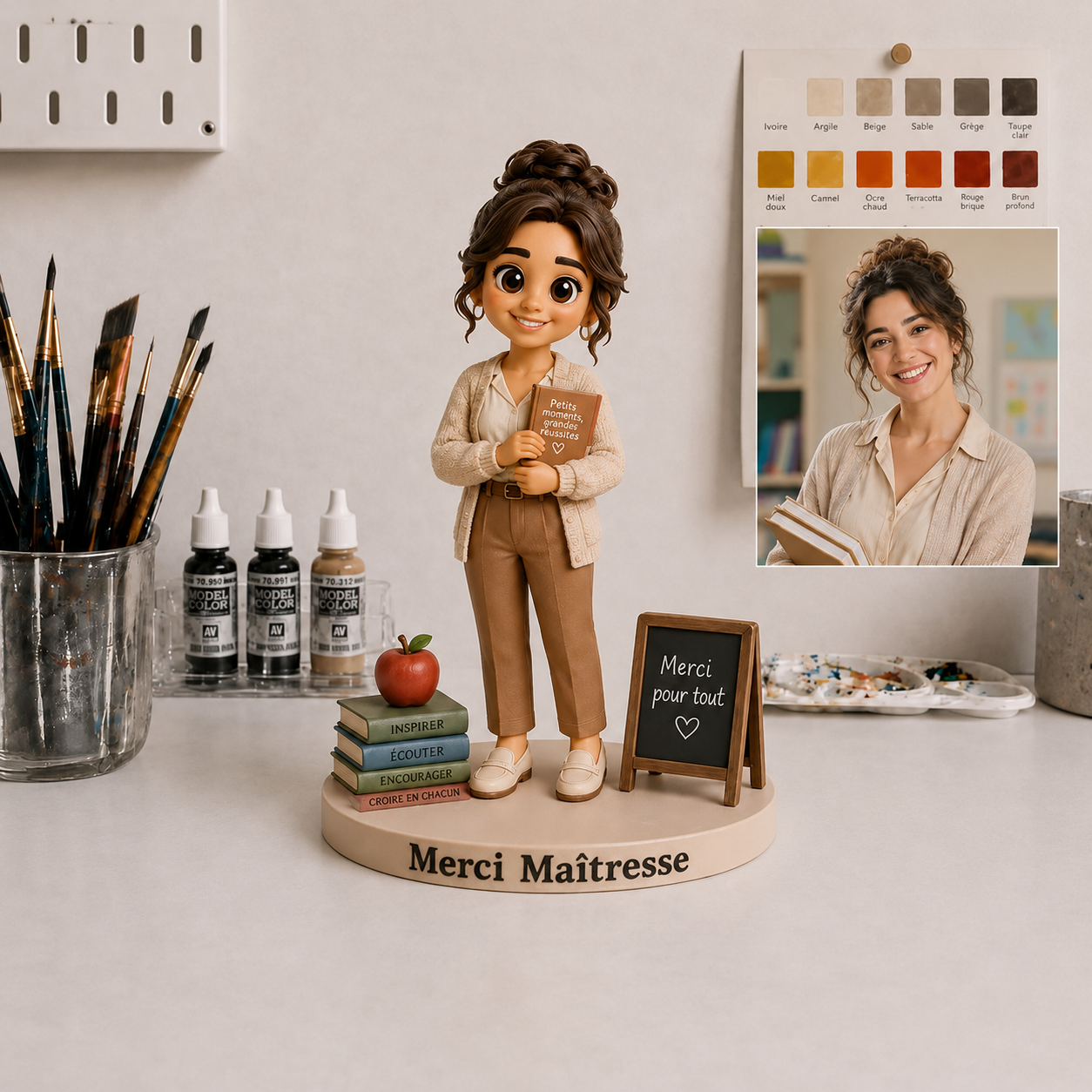 Custom 3D Figurine from Photo – Personalized Mini Me Statue