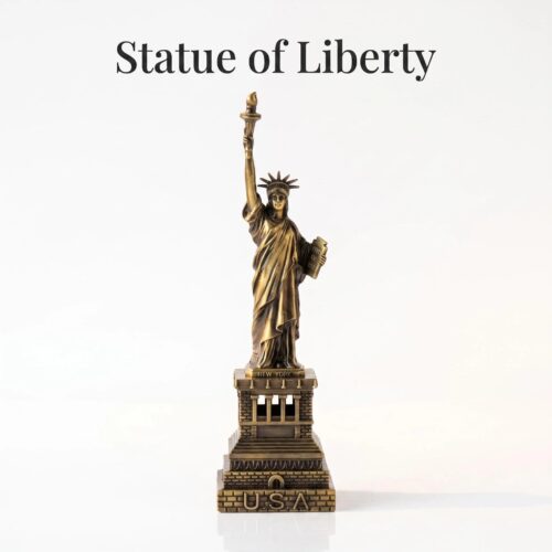 statue of liberty desk decor